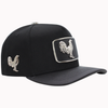 FERRETI HATS FT146 Gallo Plateado Baseball Cap For Men
