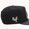 FERRETI HATS FT146 Gallo Plateado Baseball Cap For Men