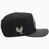 FERRETI HATS FT146 Gallo Plateado Baseball Cap For Men
