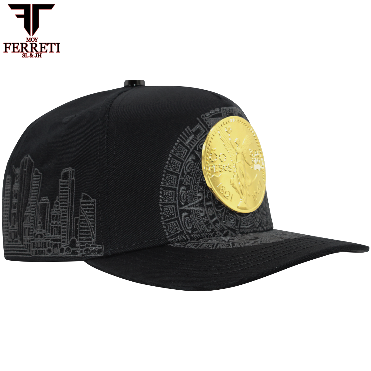 3-Pack of Hats - Black Luxury - FERRETI HATS PREMIUM