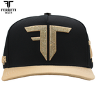 FERRETI HATS PREMIUM FT208 Mr. FT Beige Baseball Cap For Men