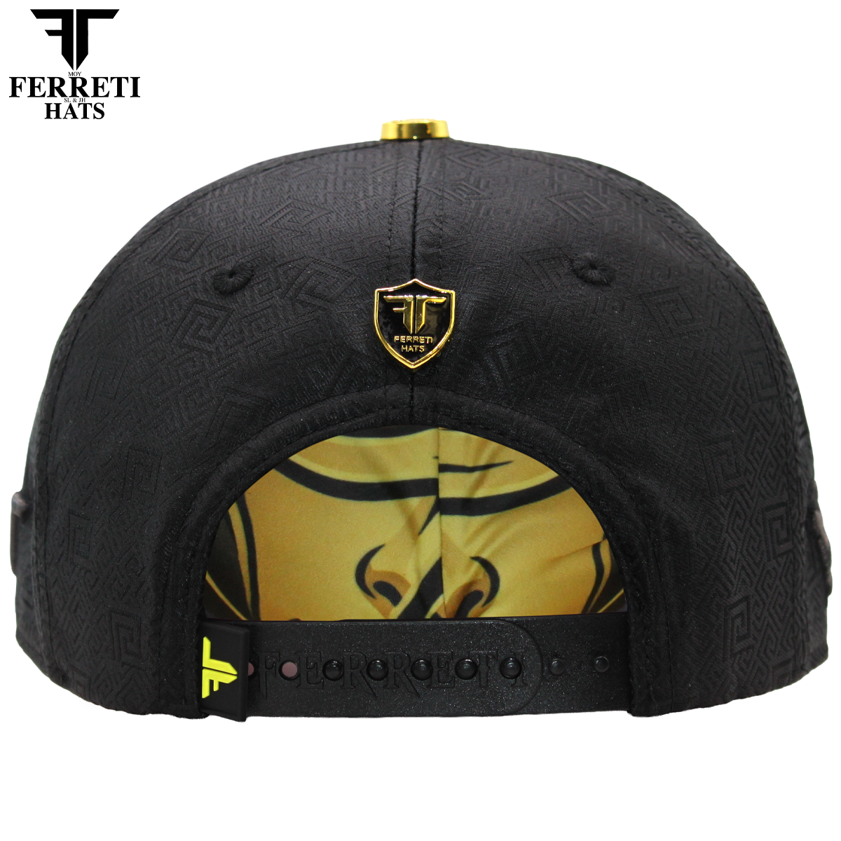 FERRETI HATS PREMIUM FT211 Reyna de Oro Baseball Cap For Men