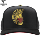 FERRETI HATS PREMIUM FT211 Reyna de Oro Baseball Cap For Men