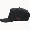 FERRETI HATS PREMIUM FT86BB Los 3 Vicios Black on Black Baseball Cap For Men