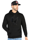 FERRETI HATS Cotton Hoodie Gallo with Iconic Rooster Design
