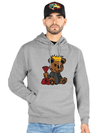 FERRETI HATS Cotton Hoodie Mal Oso with Iconic Bear Design