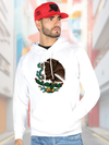 FERRETI HATS Cotton Hoodie Mexico with Iconic Eagle Design