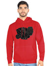 FERRETI HATS Cotton Hoodie Los 3 Vicios with Iconic Rooster Design