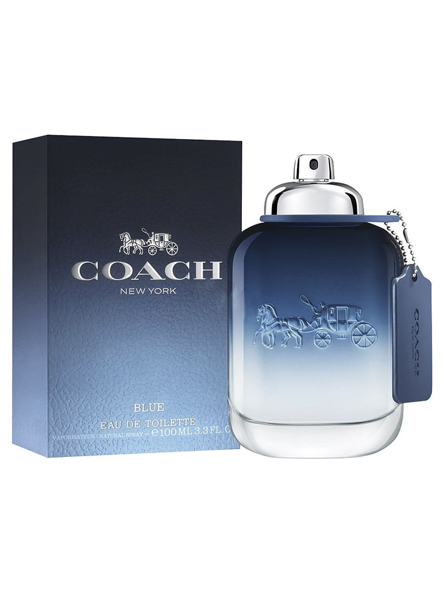 COACH Men's Perfume * COACH NEW YORK BLUE MEN 3.3 OZ EDT SPRAY