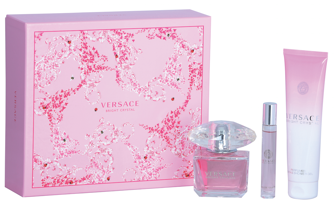 Set for Women VERSACE * SET BRIGHT CRYSTAL DAMA 3.0 OZ EDT SPRAY