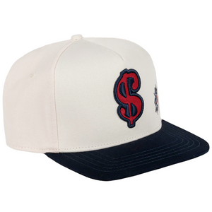 JC Hats Cash Money Beige Navy