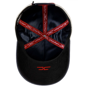 JC HATS University of Live CURVED Beige