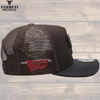 Ferreti Hats PREMIUM FT83M brown Mr. Gallo Gorra con Maya