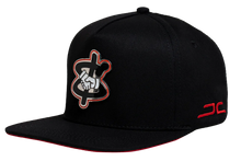 Cargar imagen en el visor de la galería, Gorra JC HATS Business Black/Red 
