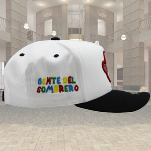 Culiacan Gente del Sombrero Print Patch Gorra Ferreti