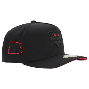 Culiacan La Pantera Bordado Negro Gorra Ferreti