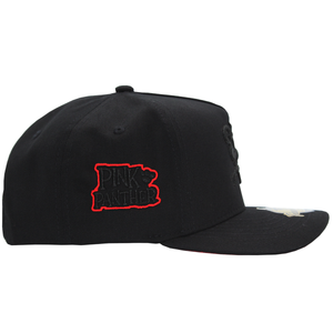 Culiacan La Pantera Bordado Negro Gorra Ferreti