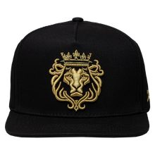 Cargar imagen en el visor de la galería, Gorra JC HATS El Rey Black/Gold
