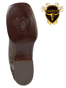 Bota Rodeo Ferreti para Caballero FLCR-1 Floter Café