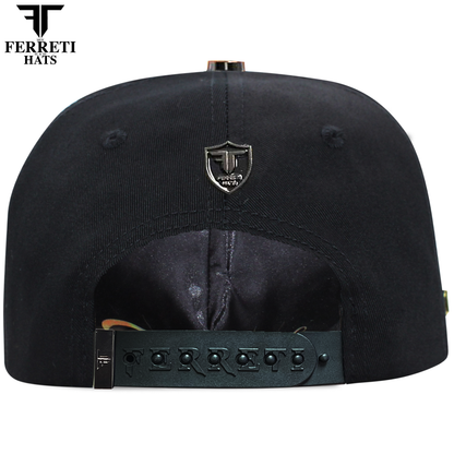 FERRETI HATS PREMIUM FT116 The Lucky Red Baseball Cap For Men