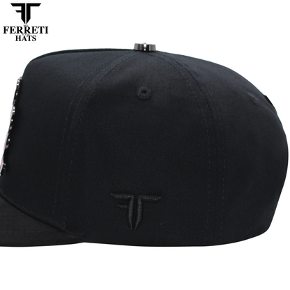 FERRETI HATS PREMIUM FT116 The Lucky Red Baseball Cap For Men