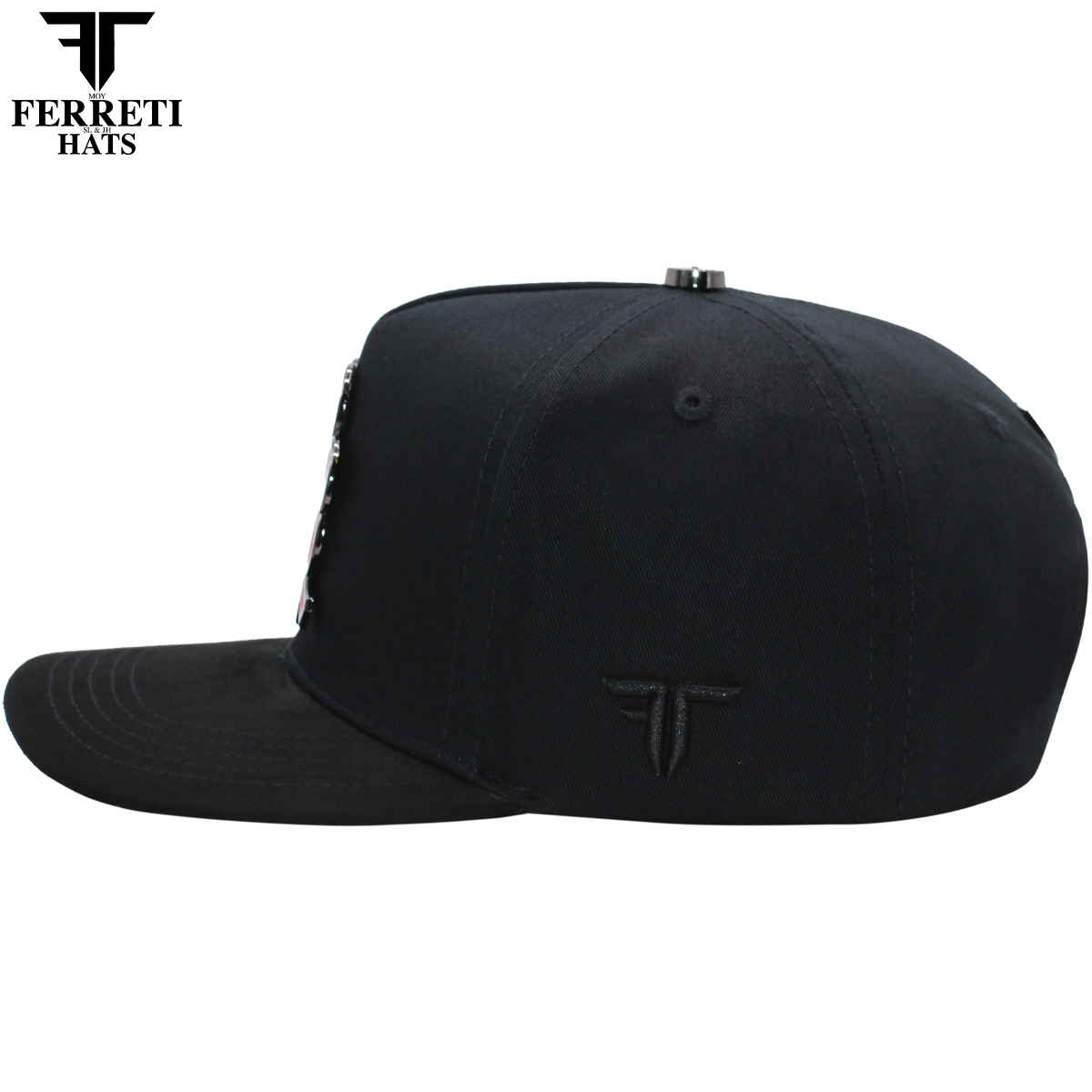 FERRETI HATS PREMIUM FT116 The Lucky Red Baseball Cap For Men