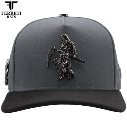 FERRETI HATS PREMIUM FT124 La Muerte Gris