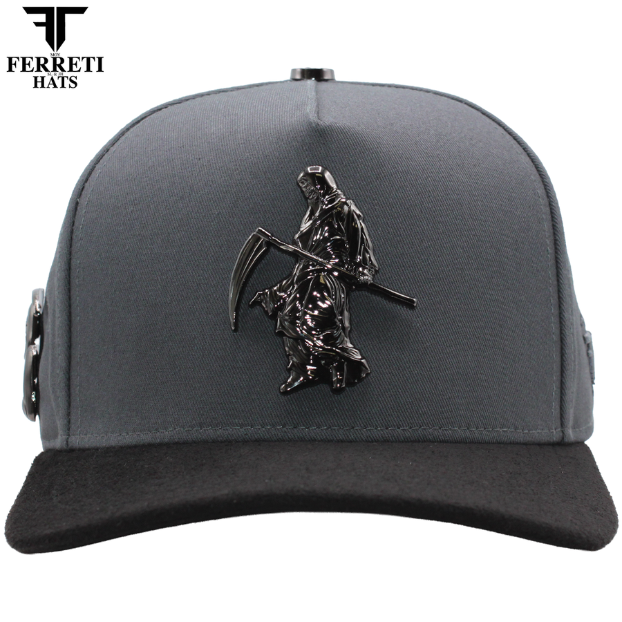 FERRETI HATS PREMIUM FT124 La Muerte Gris