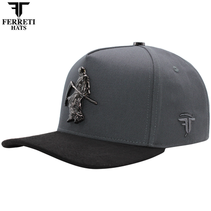 FERRETI HATS PREMIUM FT124 La Muerte Gris