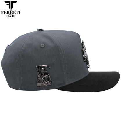 FERRETI HATS PREMIUM FT124 La Muerte Gris
