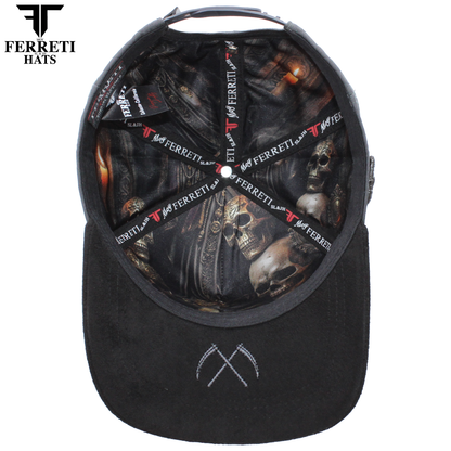 FERRETI HATS PREMIUM FT124 La Muerte Gris