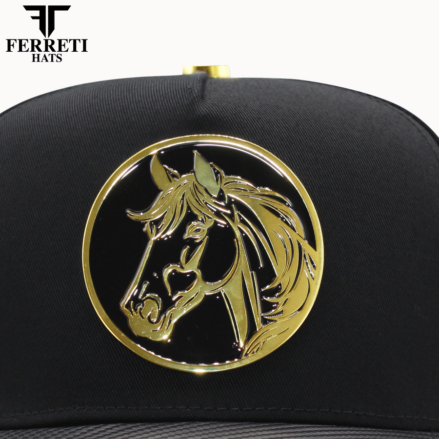 FERRETI HATS PREMIUM FT136 El Jinete Baseball Cap For Men