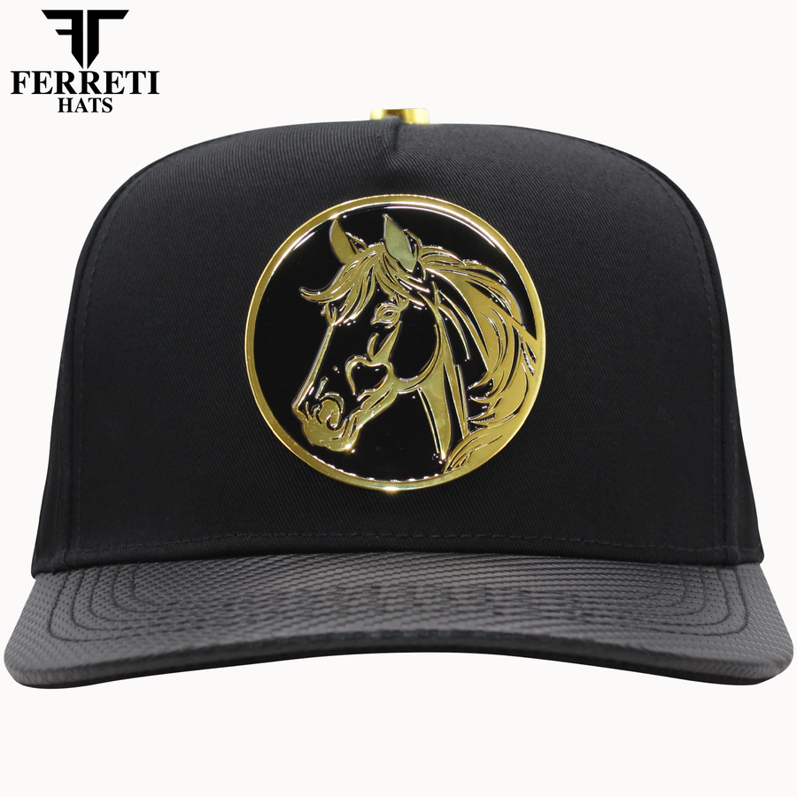 FERRETI HATS PREMIUM FT136 El Jinete Baseball Cap For Men