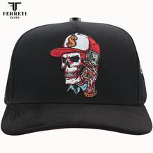 Cargar imagen en el visor de la galería, FERRETI HATS PREMIUM FT141 Skull Hat
