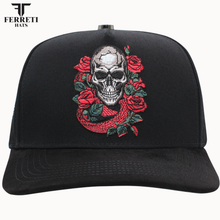 Cargar imagen en el visor de la galería, FERRETI HATS PREMIUM FT142 Skull Rose
