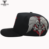 FERRETI HATS PREMIUM FT142 Skull Rose