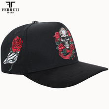Cargar imagen en el visor de la galería, FERRETI HATS PREMIUM FT142 Skull Rose
