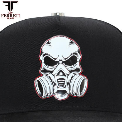 FERRETI HATS PREMIUM FT143 Gas Mask Baseball Cap For Men