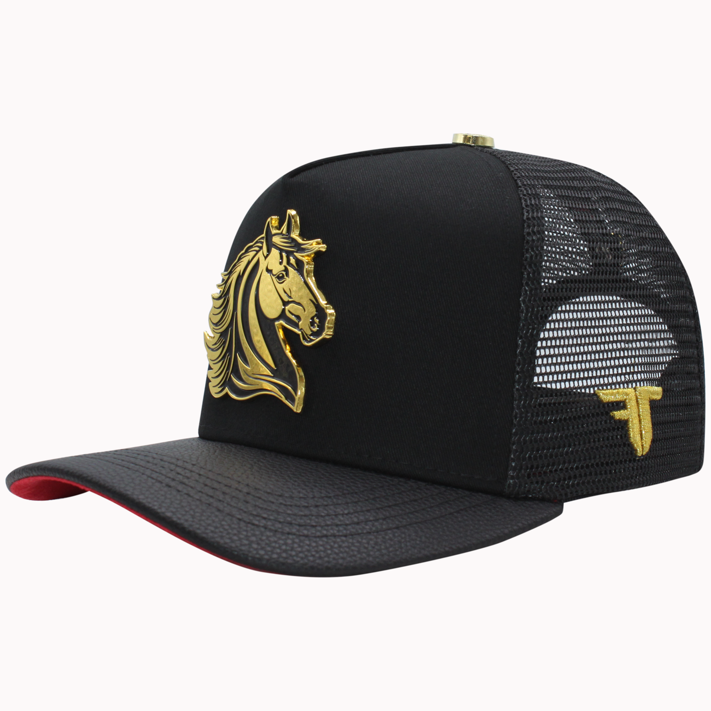 FERRETI HATS PREMIUM FT144M The Horse Mesh Baseball Cap For Men
