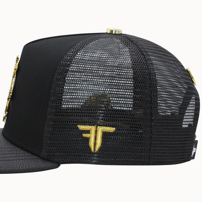 FERRETI HATS PREMIUM FT144M The Horse Mesh Baseball Cap For Men