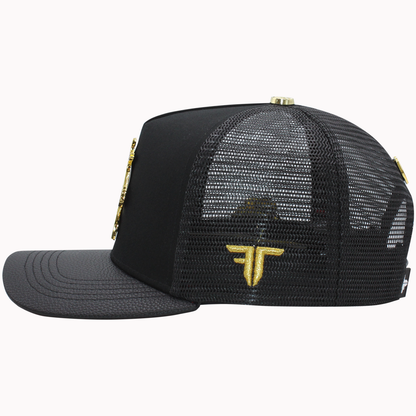 FERRETI HATS PREMIUM FT144M The Horse Mesh Baseball Cap For Men