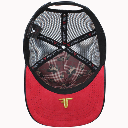 FERRETI HATS PREMIUM FT144M The Horse Mesh Baseball Cap For Men
