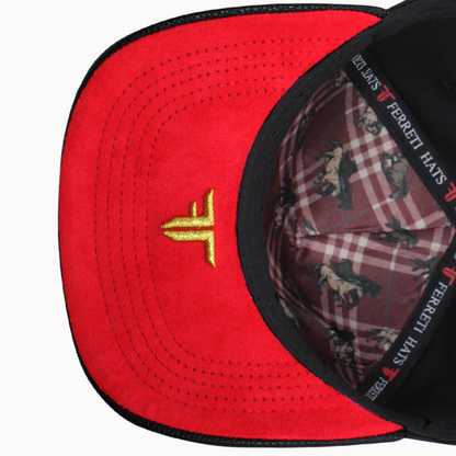 FERRETI HATS PREMIUM FT144 The Horse Baseball Cap For Men