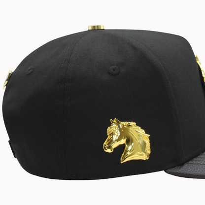 FERRETI HATS PREMIUM FT144 The Horse Baseball Cap For Men