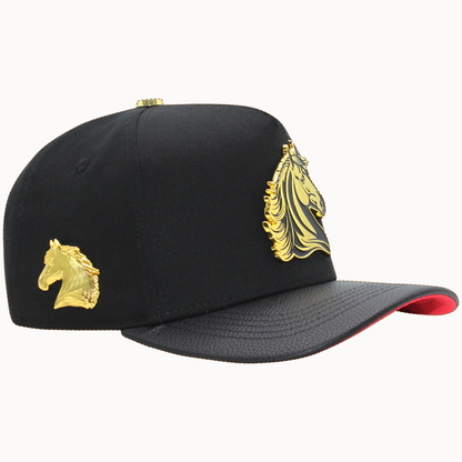 FERRETI HATS PREMIUM FT144 The Horse Baseball Cap For Men