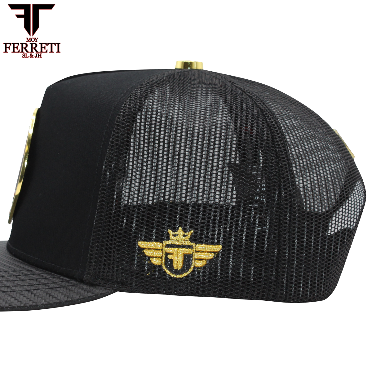 FERRETI HATS PREMIUM FT145M Mexico Shield Baseball Cap For Men