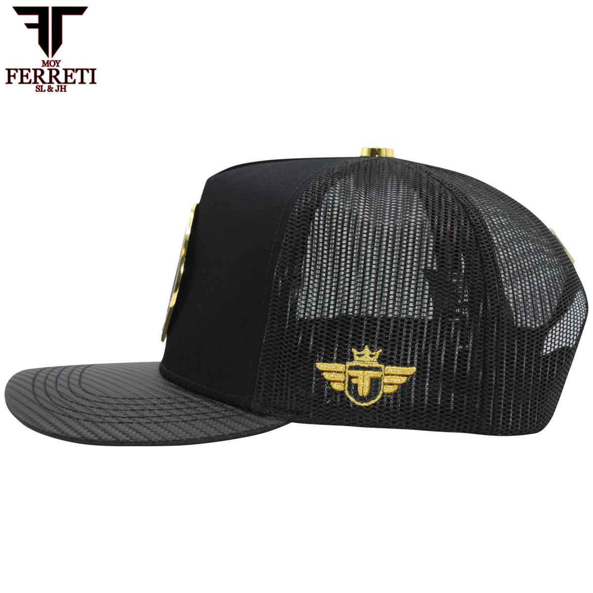 FERRETI HATS PREMIUM FT145M Mexico Shield Baseball Cap For Men