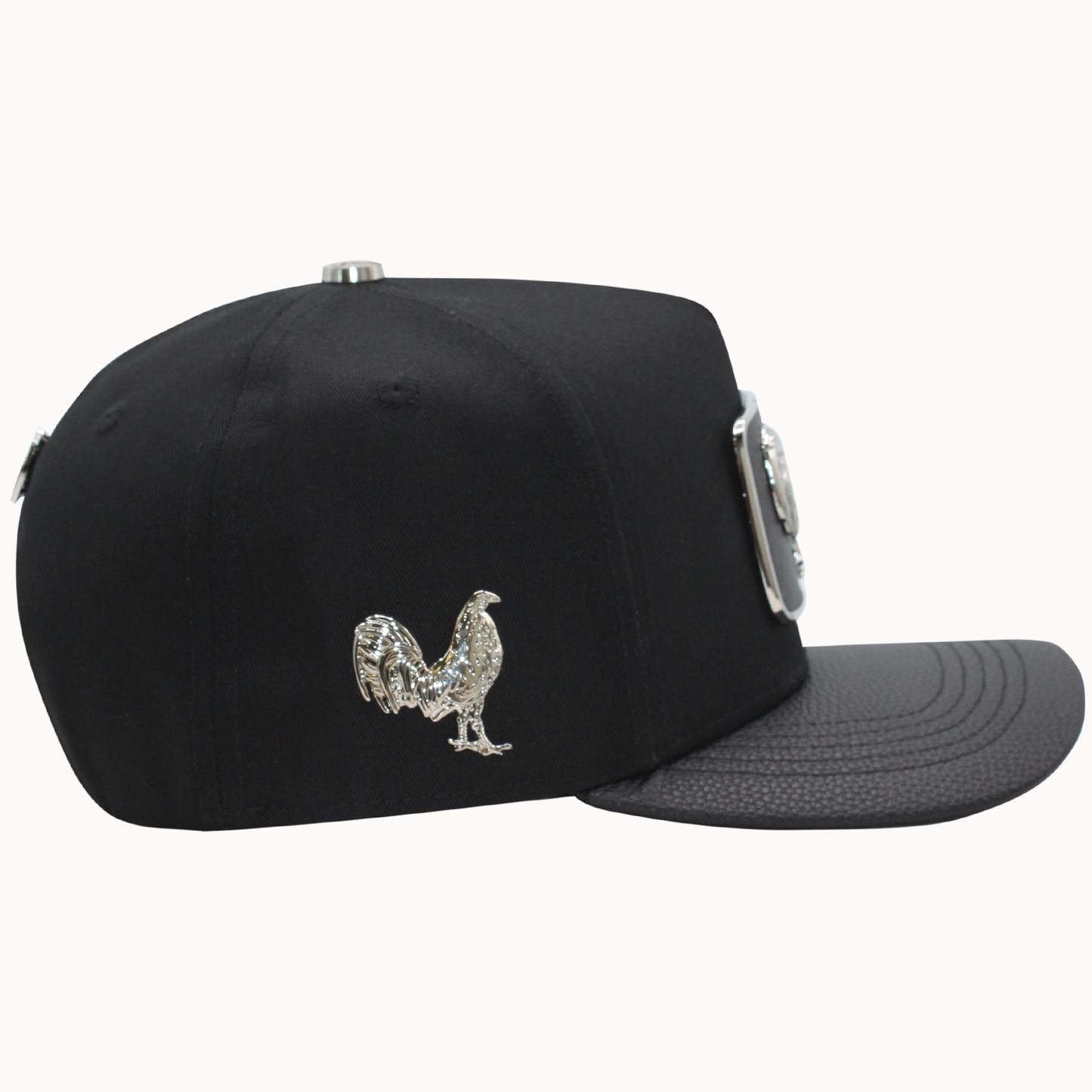 FERRETI HATS FT146 Gallo Plateado Baseball Cap For Men