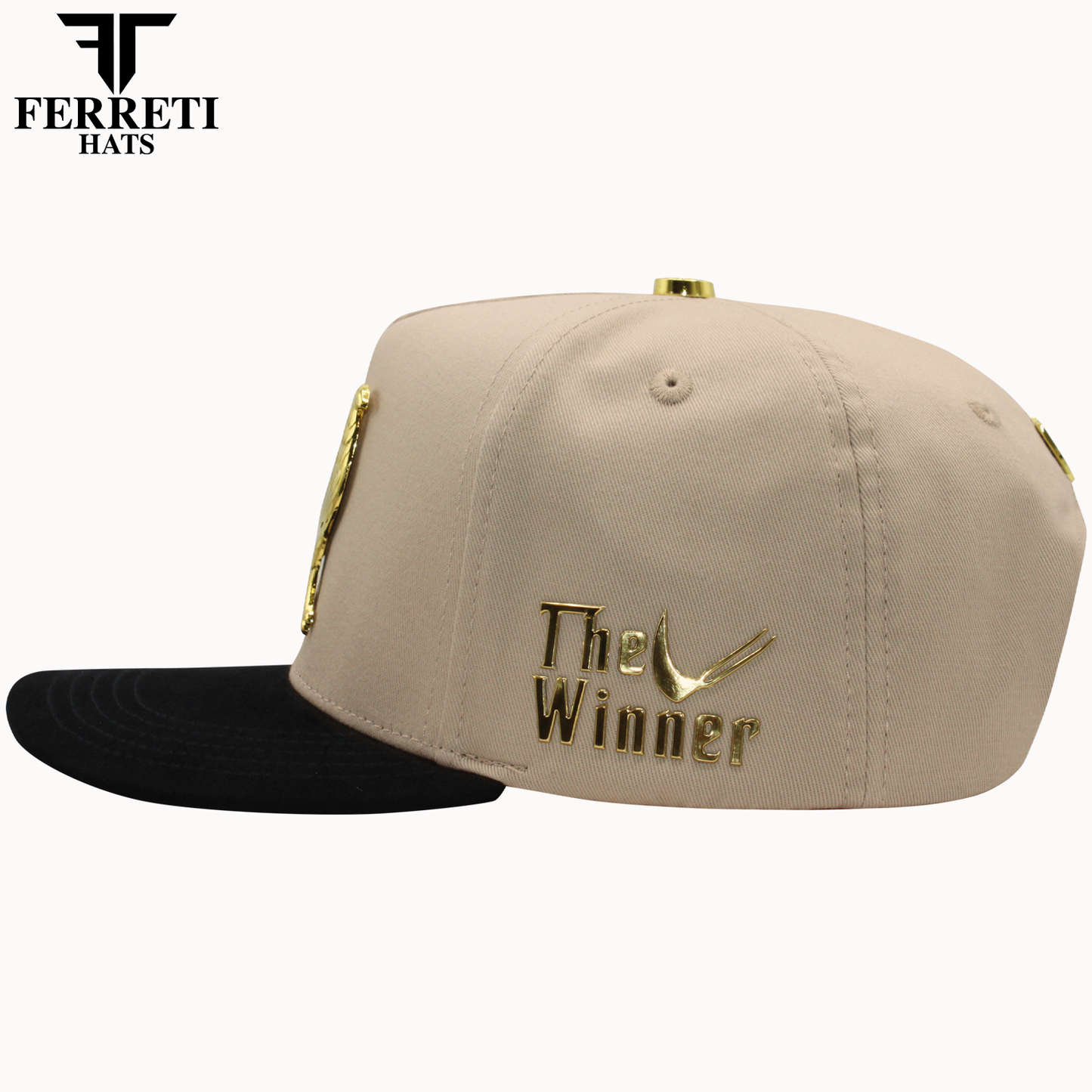 FERRETI HATS PREMIUM FT150 The Winner Baseball Cap For Men