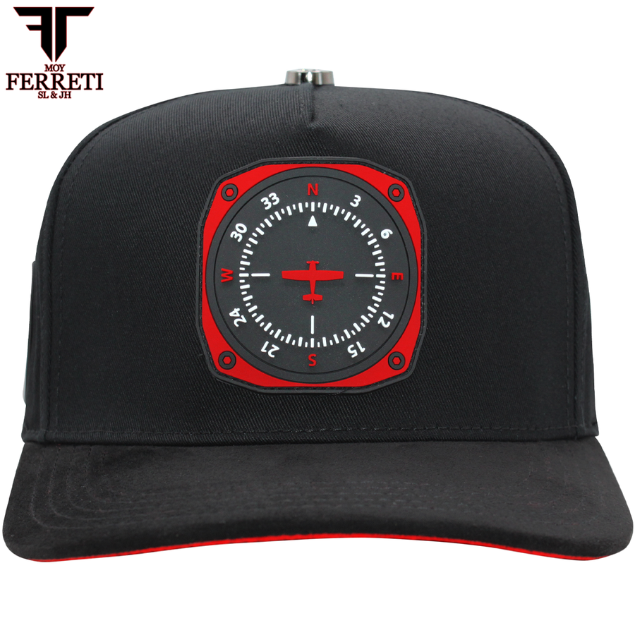 FERRETI HATS PREMIUM FT151 Brujula Baseball Cap For Men
